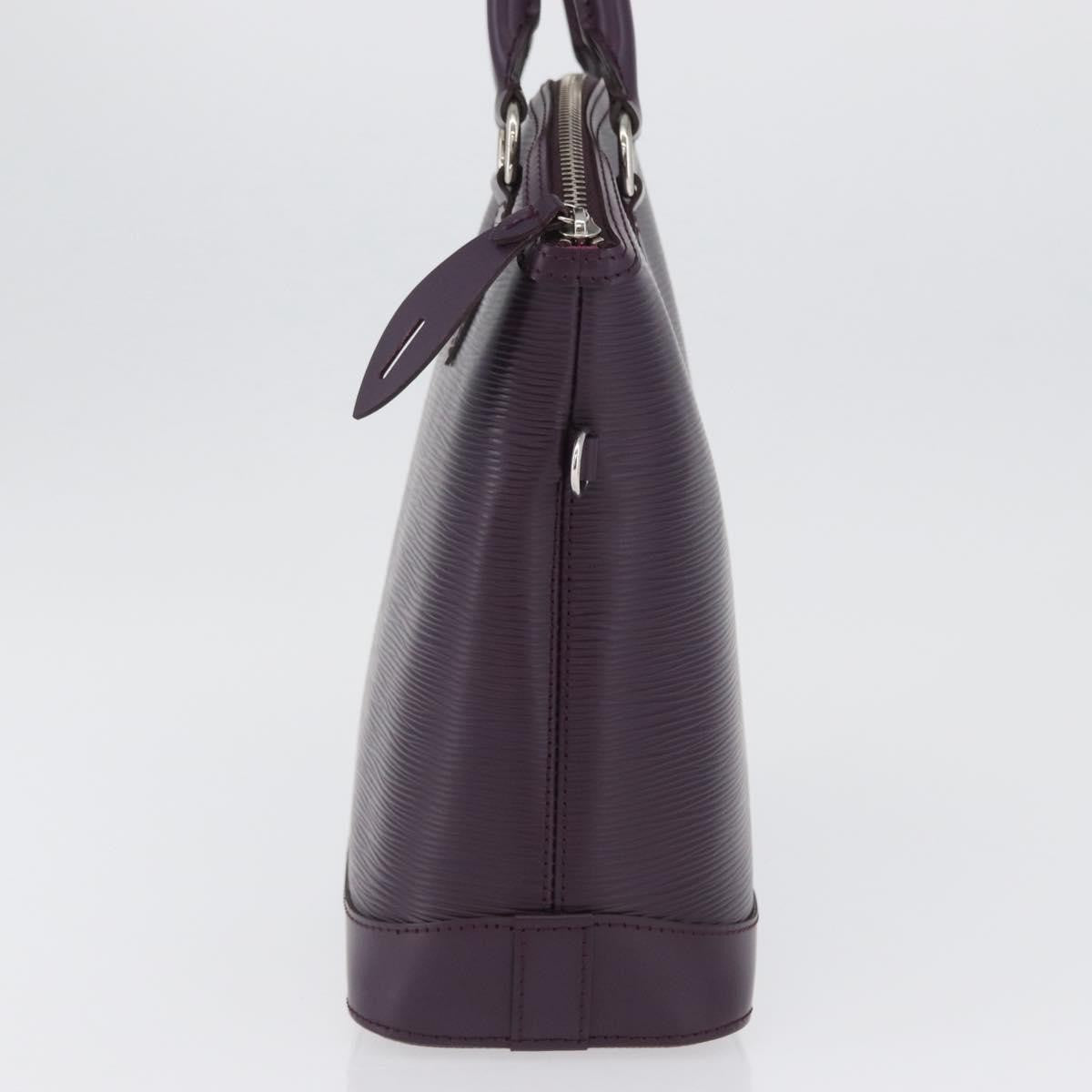 Louis Vuitton Lockit Epi Leather Purple Leather Handbag (Pre-Owned)