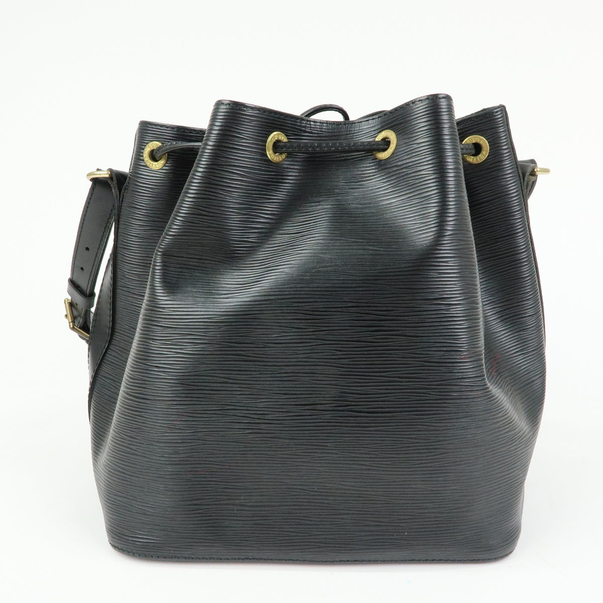 Louis Vuitton Petit Noe Epi Leather Black Leather Handbag (Pre-Owned)