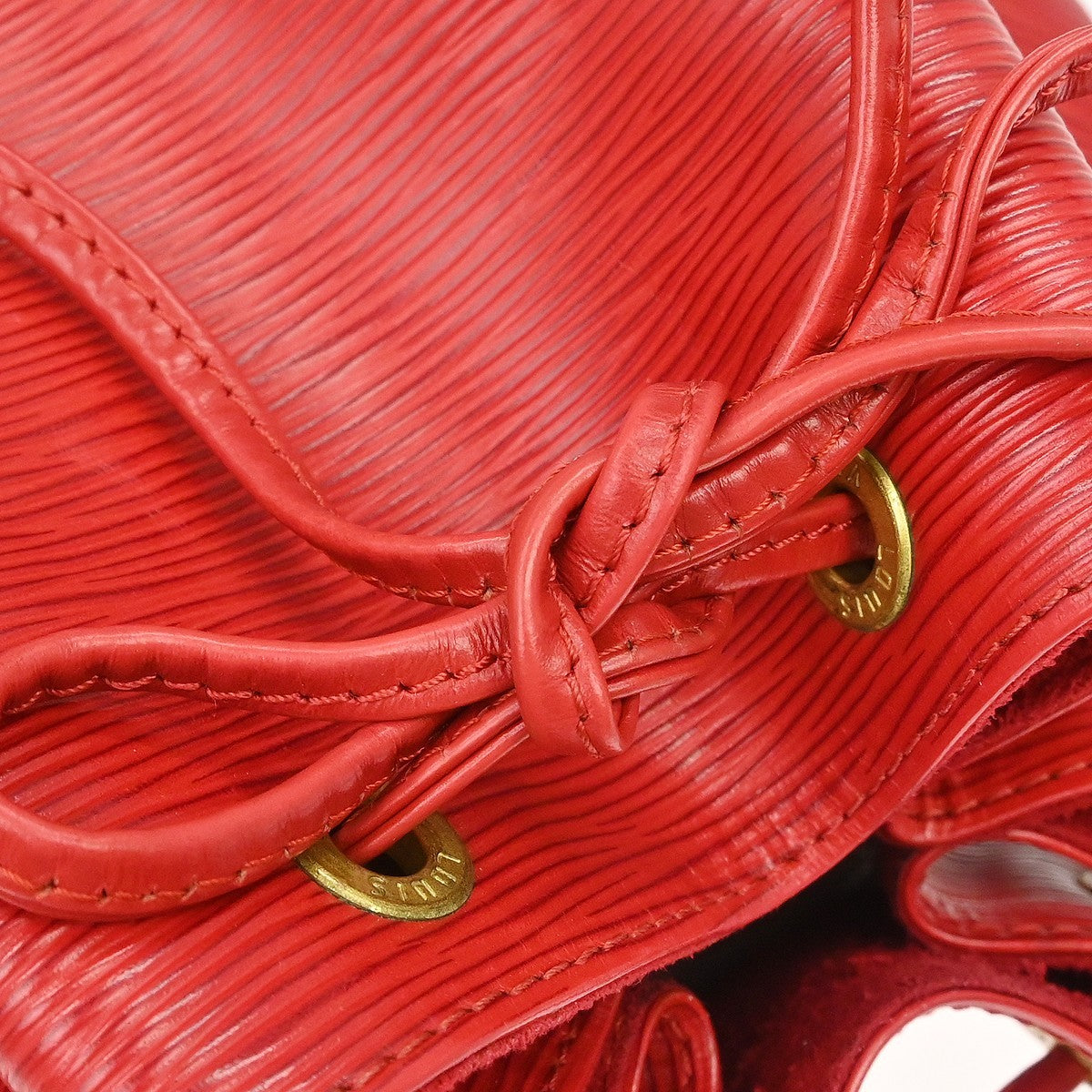 Louis Vuitton Noe Epi Leather Red Leather Shoulder Bag Bag (Pre-Owned)