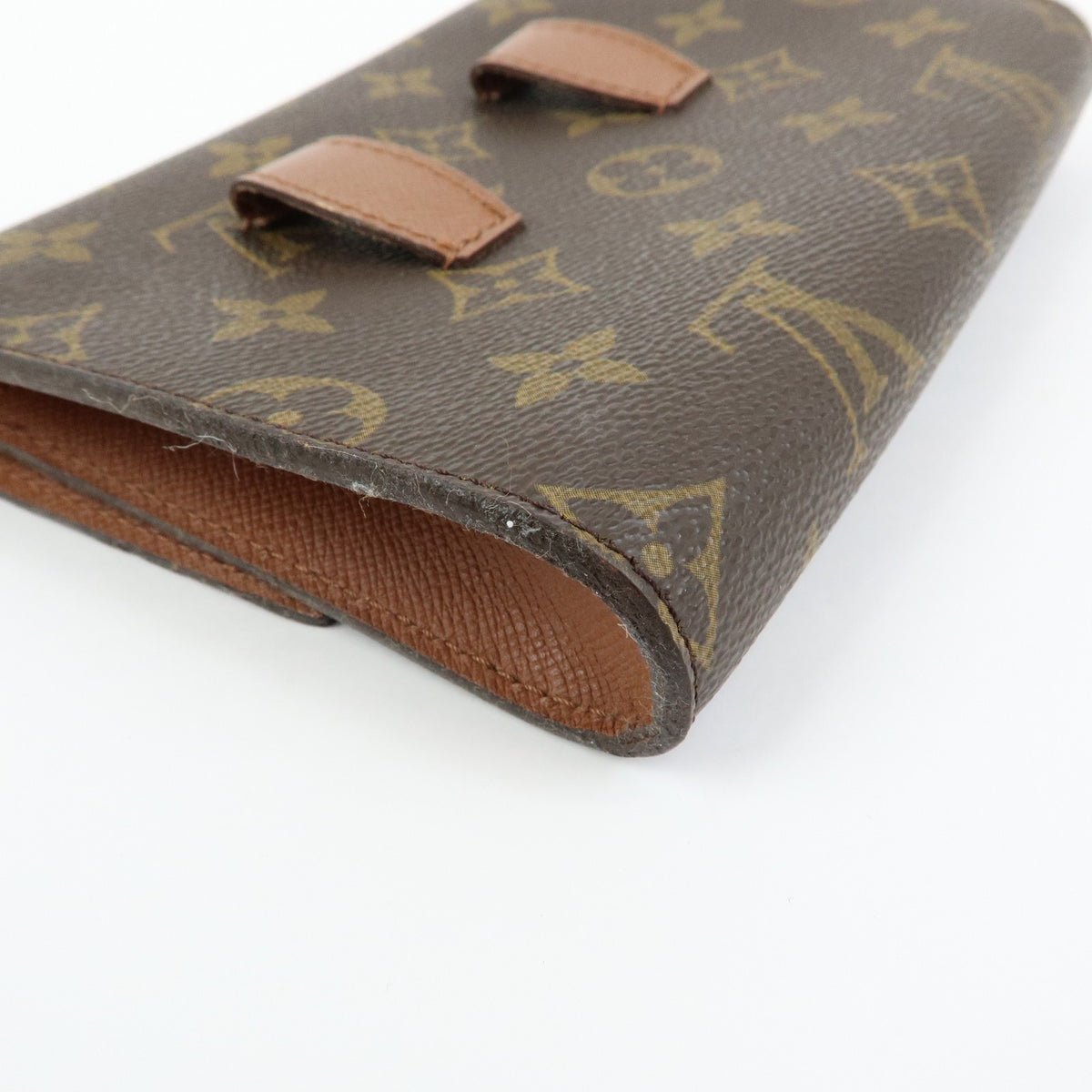 Louis Vuitton Pochette Arche Waist Monogram Canvas Brown Canvas Handbag (Pre-Owned)