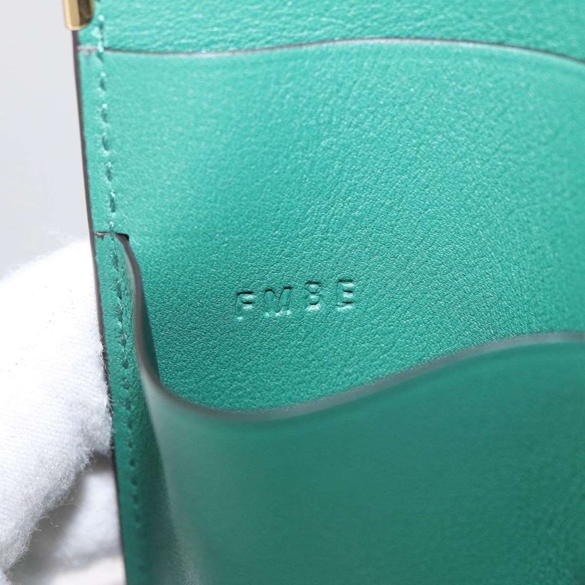 Cartier Coin Purse Must De Cartier Leather Green Leather Wallets Accessory (Pre-Owned)