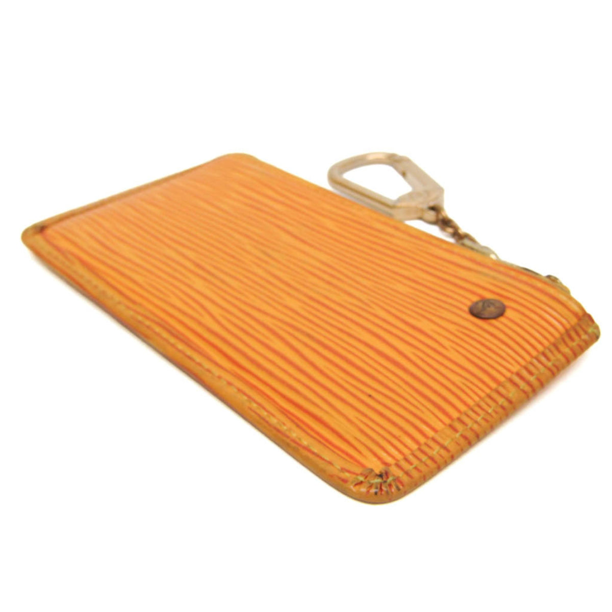 Louis Vuitton Pochette Clés Epi Yellow Leather Wallets Accessory (Pre-Owned)
