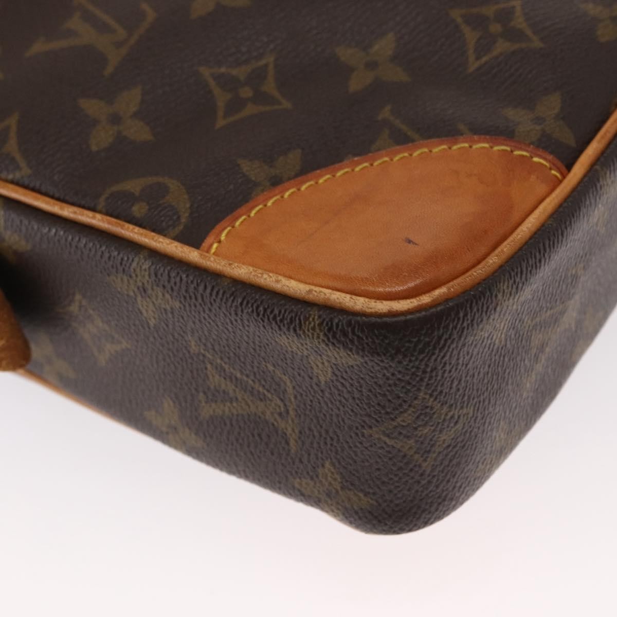 Louis Vuitton Porte-Documents Voyage Macassar Monogram Canvas Brown Canvas Briefcase Bag (Pre-Owned)