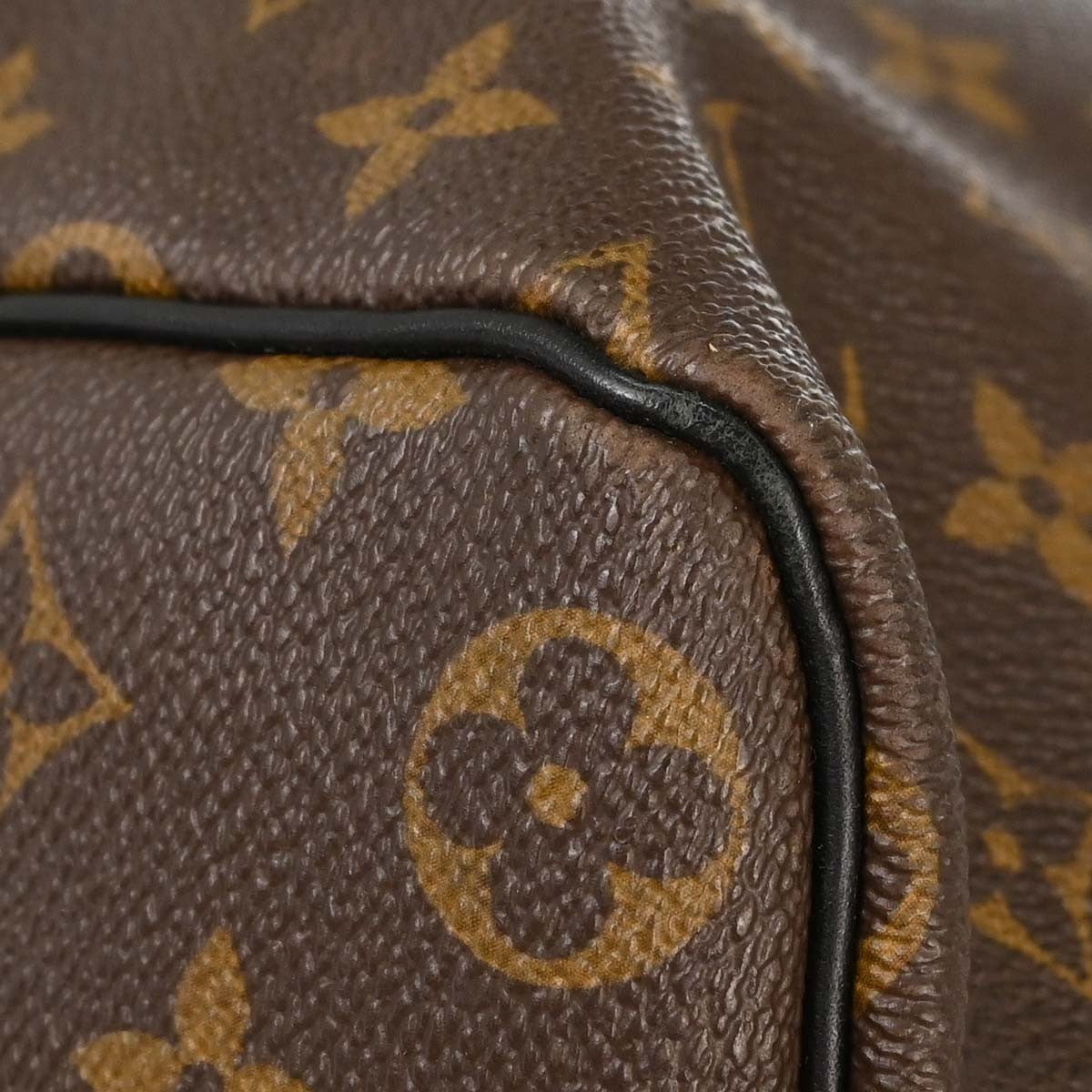 Louis Vuitton Keepall Bandoulière Monogram Brown Canvas Travel Bag Bag (Pre-Owned)