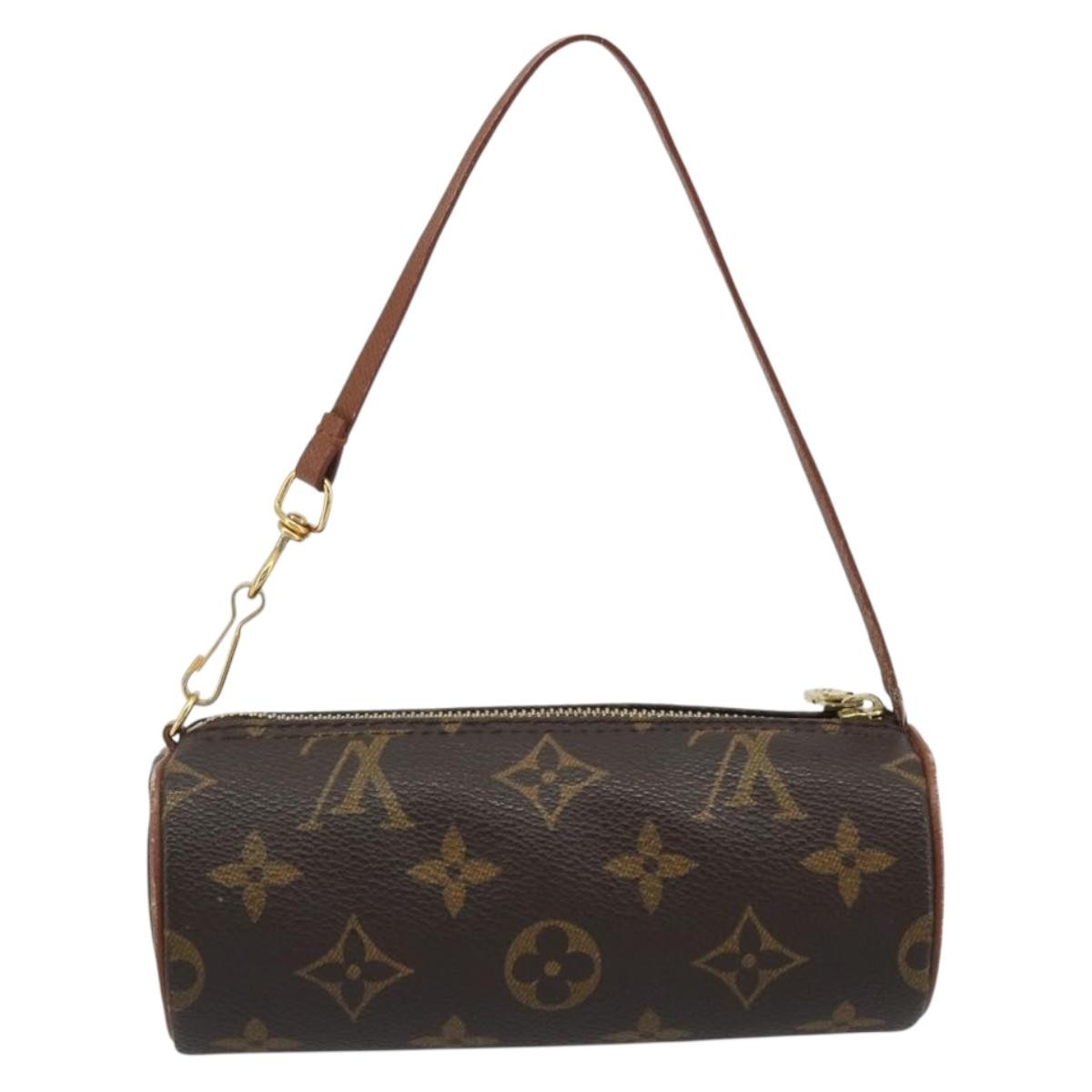 Louis Vuitton Papillon Pochette Monogram Canvas Brown Canvas Clutche & Pouche Bag (Pre-Owned)