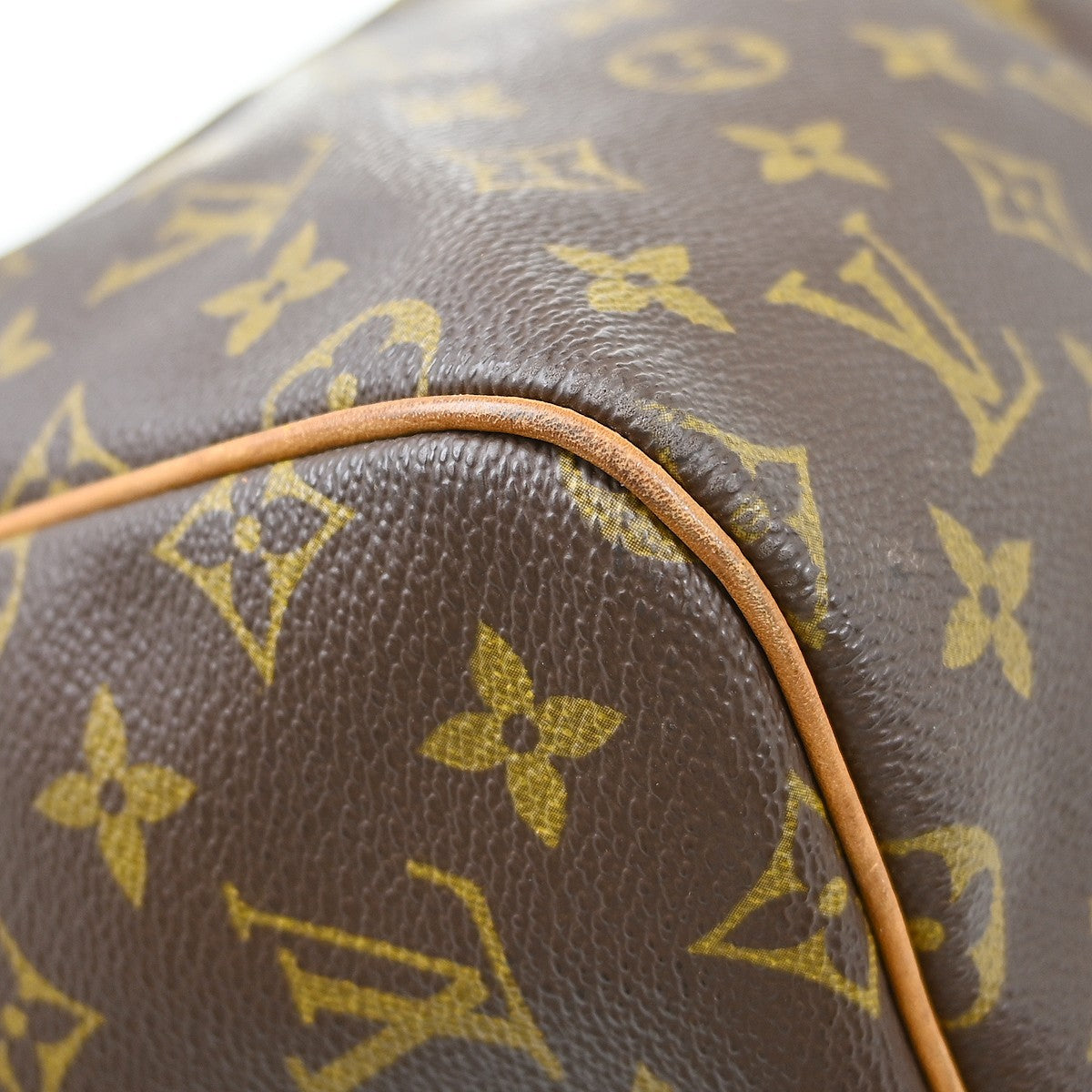 Louis Vuitton Keepall Monogram Canvas Brown Canvas Travel Bag Bag (Pre-Owned)