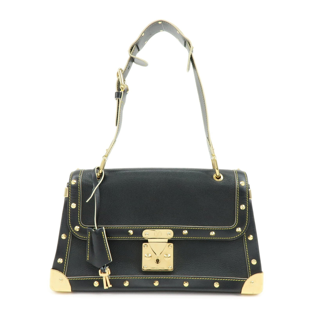 Louis Vuitton Suhali Le Talentueux Leather Black Leather Handbag (Pre-Owned)