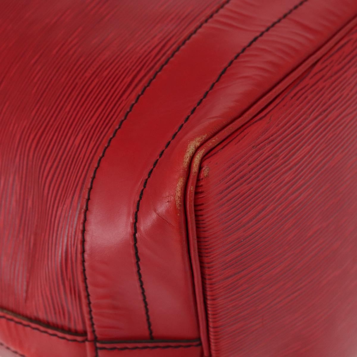 Louis Vuitton Noe Epi Leather Red Leather Shoulder Bag Bag (Pre-Owned)