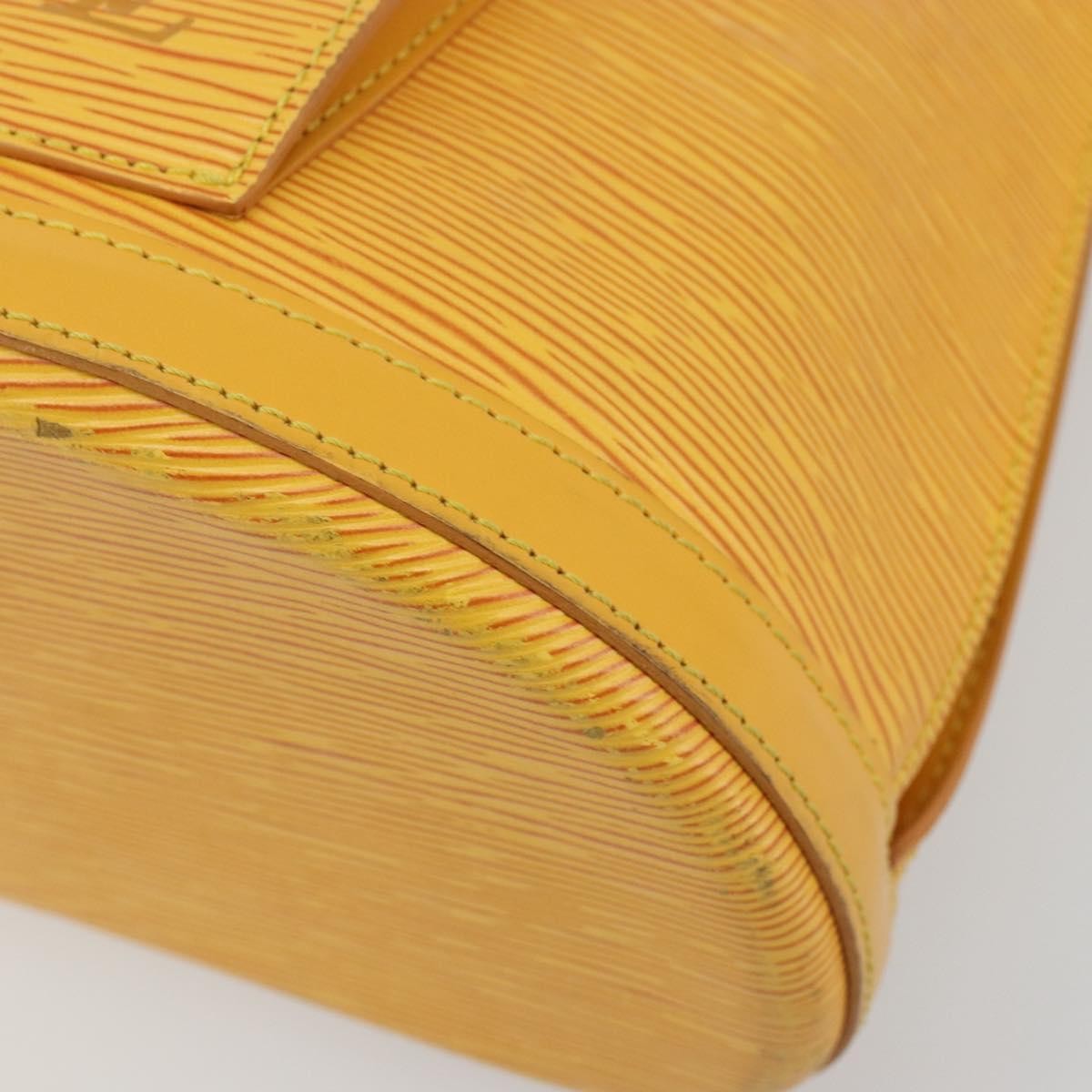 Louis Vuitton Gobelins Epi Leather Yellow Leather Backpack Bag (Pre-Owned)