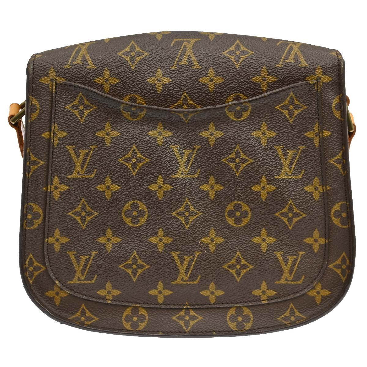 Louis Vuitton Saint Cloud Monogram Canvas Brown Canvas Handbag (Pre-Owned)
