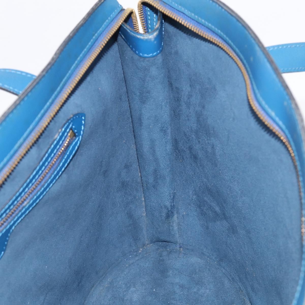 Louis Vuitton Saint Jacques Epi Leather Blue Leather Handbag (Pre-Owned)