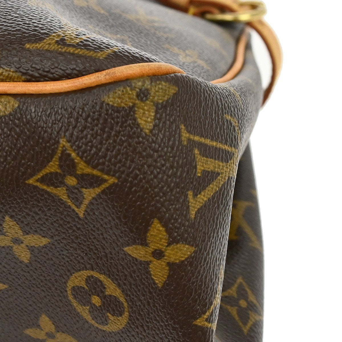 Louis Vuitton Batignolles Monogram Canvas Brown Canvas Shoulder Bag Bag (Pre-Owned)