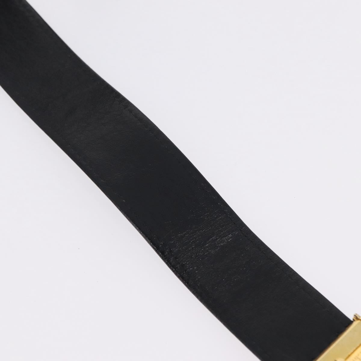 Christian Dior D Buckle Belt Canvas And Leather Navy Canvas Belts Accessory (Pre-Owned)