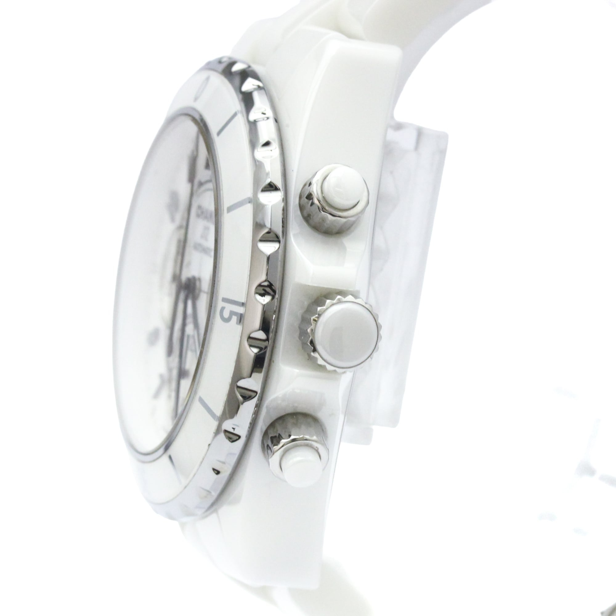 Chanel J12 Automatic Ceramic And Stainless Steel Watch (Pre-Owned)