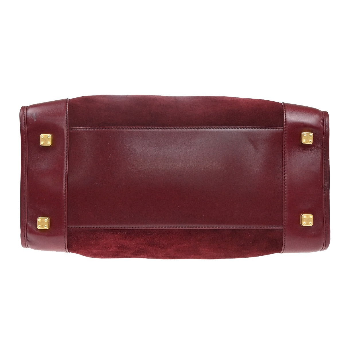 Loewe Amazona Suede Red Suede Handbag (Pre-Owned)