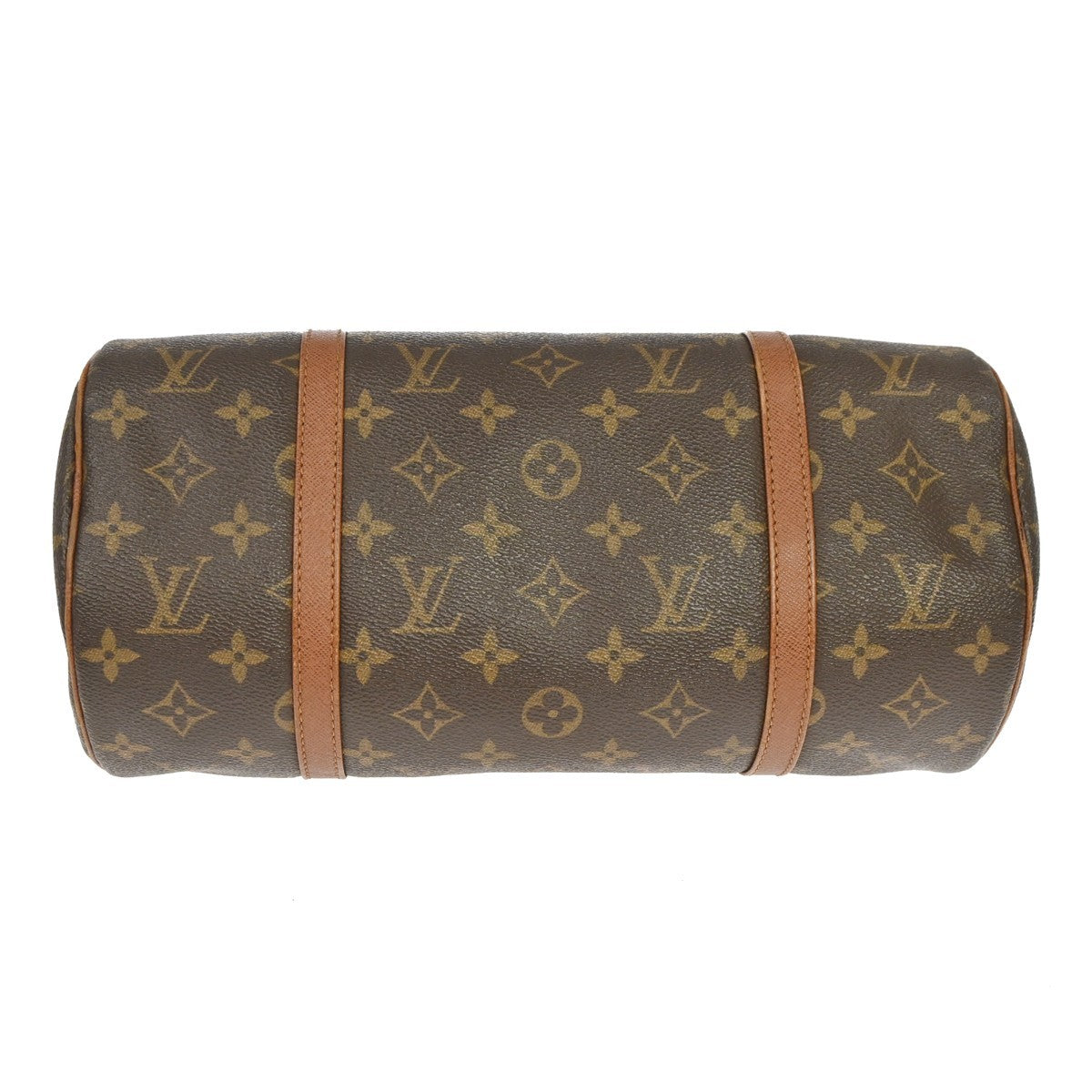 Louis Vuitton Papillon Monogram Canvas Brown Canvas Handbag (Pre-Owned)