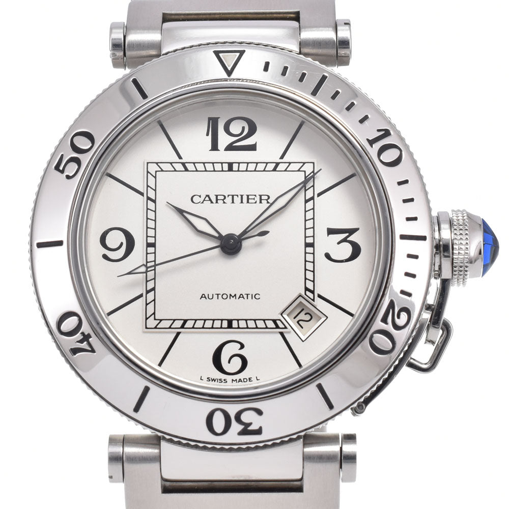 Cartier Pasha Seatimer Automatic Stainless Steel Watch (Pre-Owned)