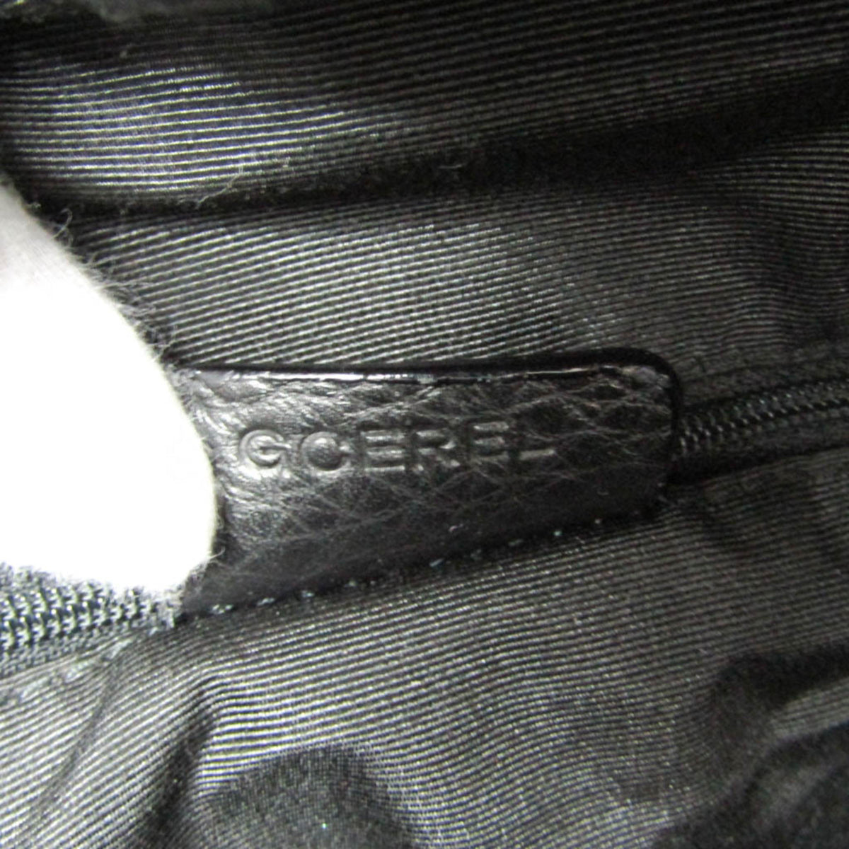 Bvlgari Logomania Canvas Black Canvas Handbag (Pre-Owned)