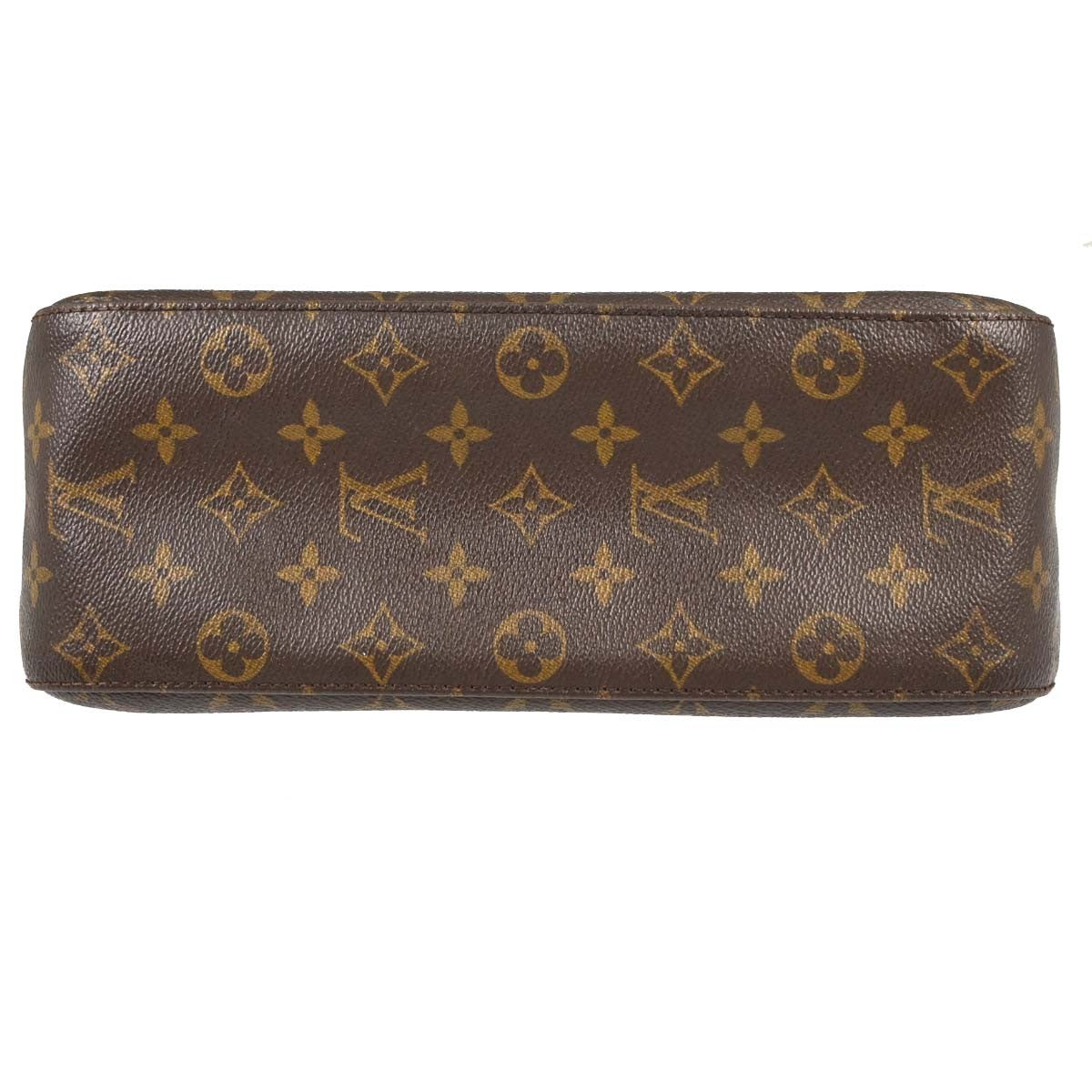 Louis Vuitton Looping Monogram Canvas Brown Canvas Handbag (Pre-Owned)