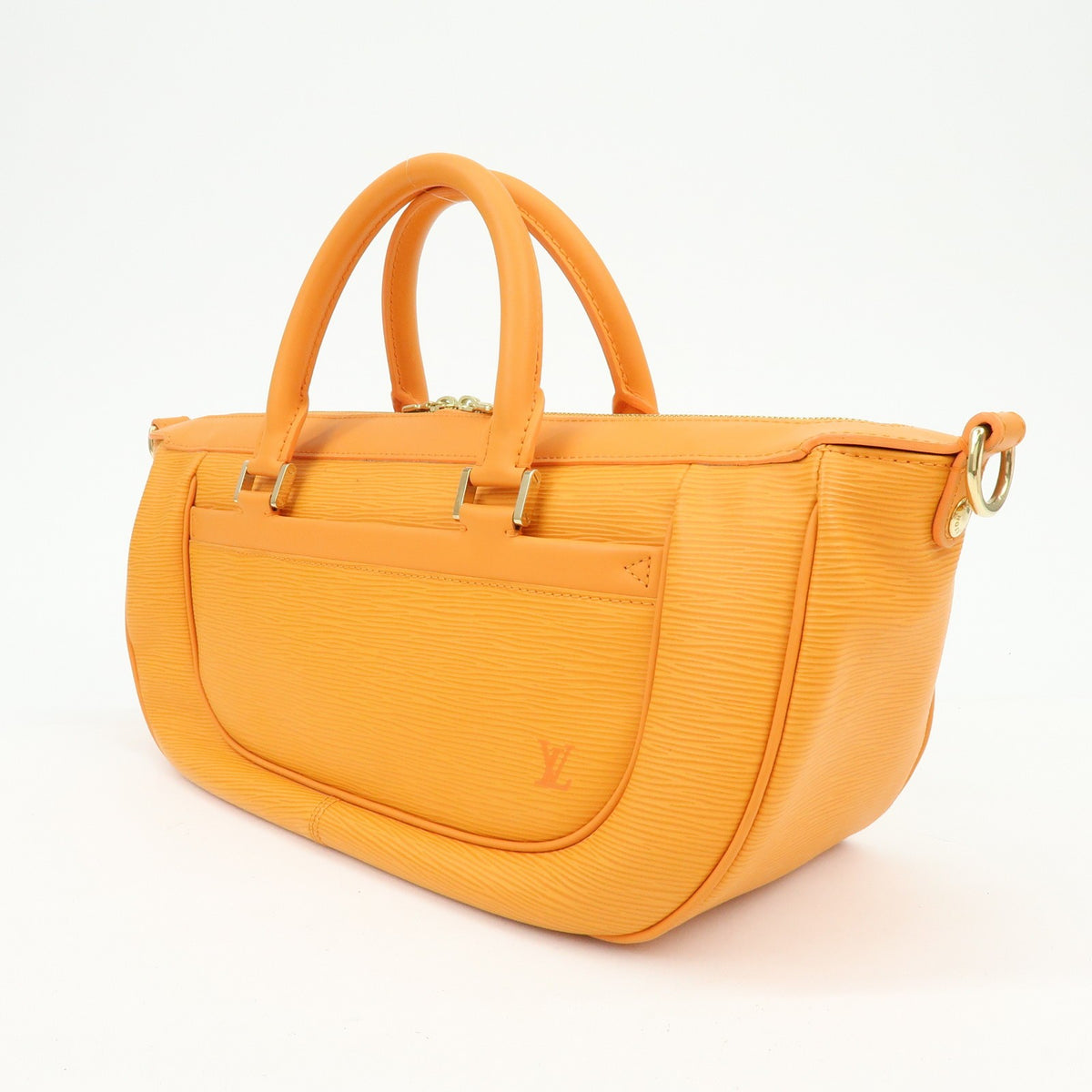 Louis Vuitton Dhanura Epi Leather Orange Leather Handbag (Pre-Owned)
