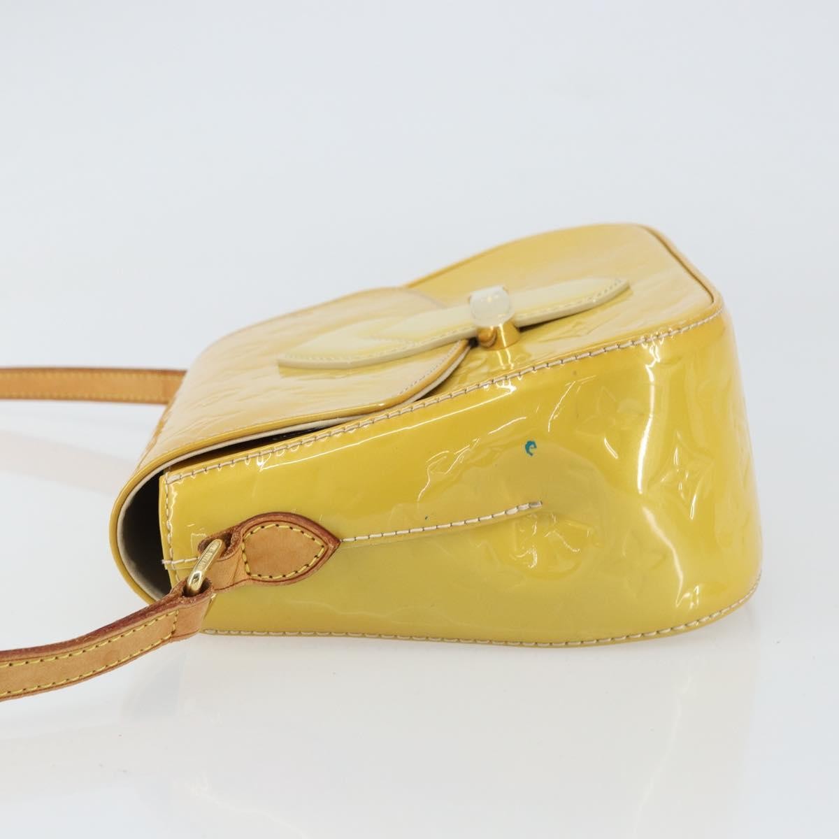 Louis Vuitton Bellflower Monogram Vernis Brown Patent_Leather Handbag (Pre-Owned)