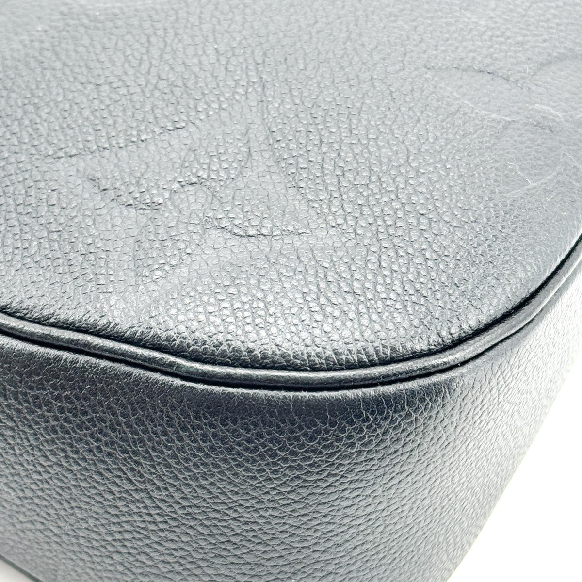 Louis Vuitton Bagatelle Nm Monogram Empreinte Giant Black Leather Handbag (Pre-Owned)