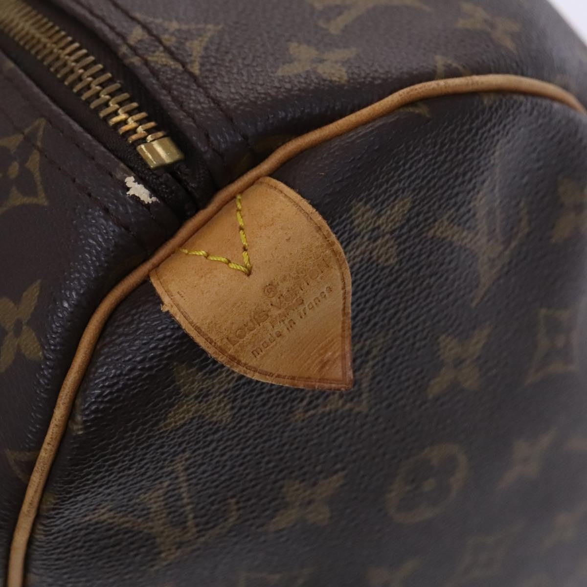 Louis Vuitton Keepall Monogram Canvas Brown Canvas Travel Bag Bag (Pre-Owned)