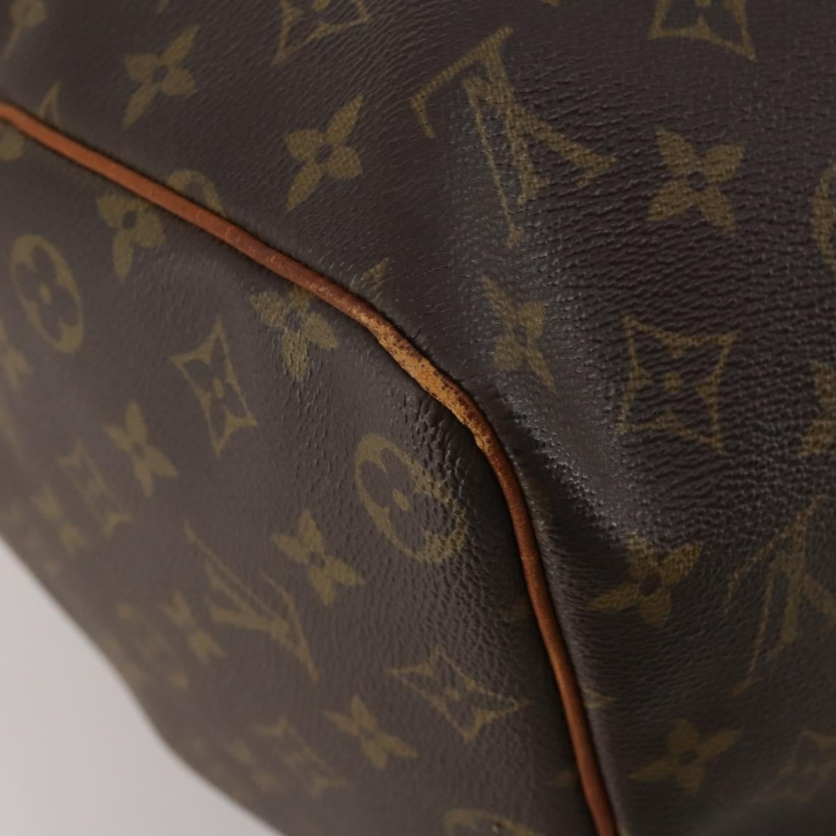 Louis Vuitton Keepall Monogram Brown Canvas Travel Bag Bag (Pre-Owned)