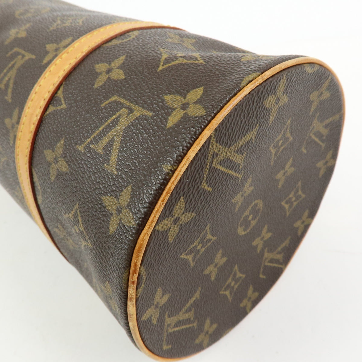 Louis Vuitton Papillon Monogram Canvas Brown Canvas Handbag (Pre-Owned)