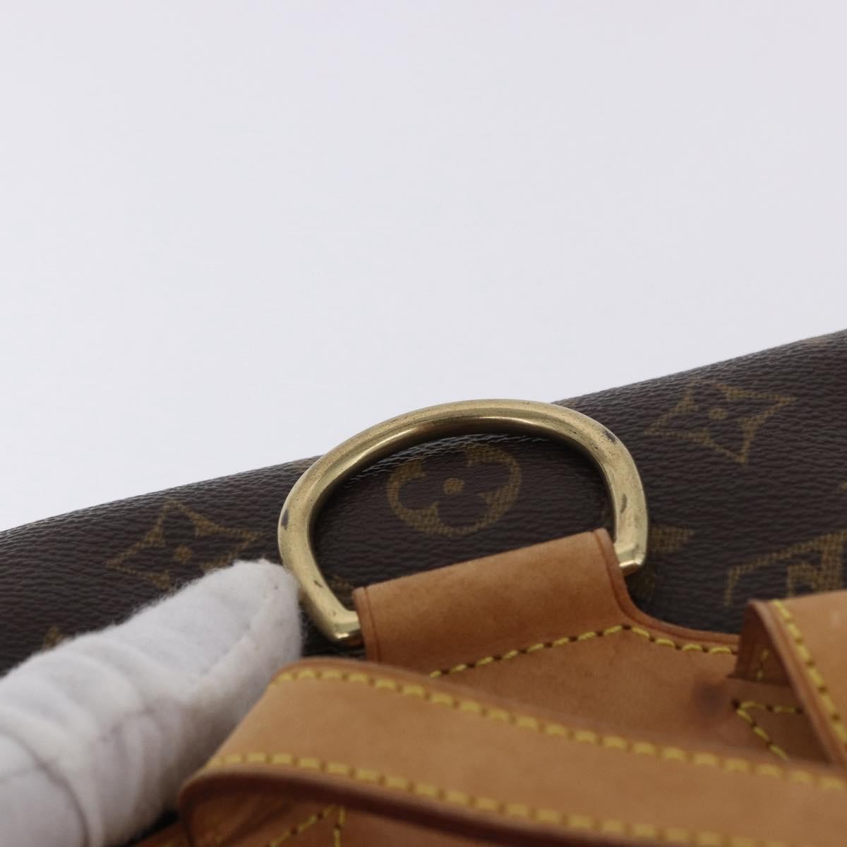 Louis Vuitton Montsouris Monogram Brown Canvas Backpack Bag (Pre-Owned)