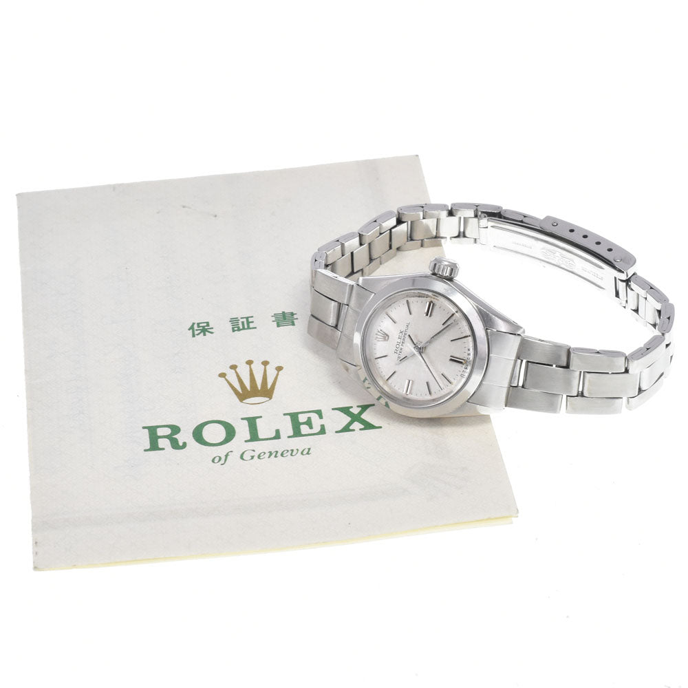 Rolex Oyster Perpetual Automatic Stainless Steel Watch (Pre-Owned)