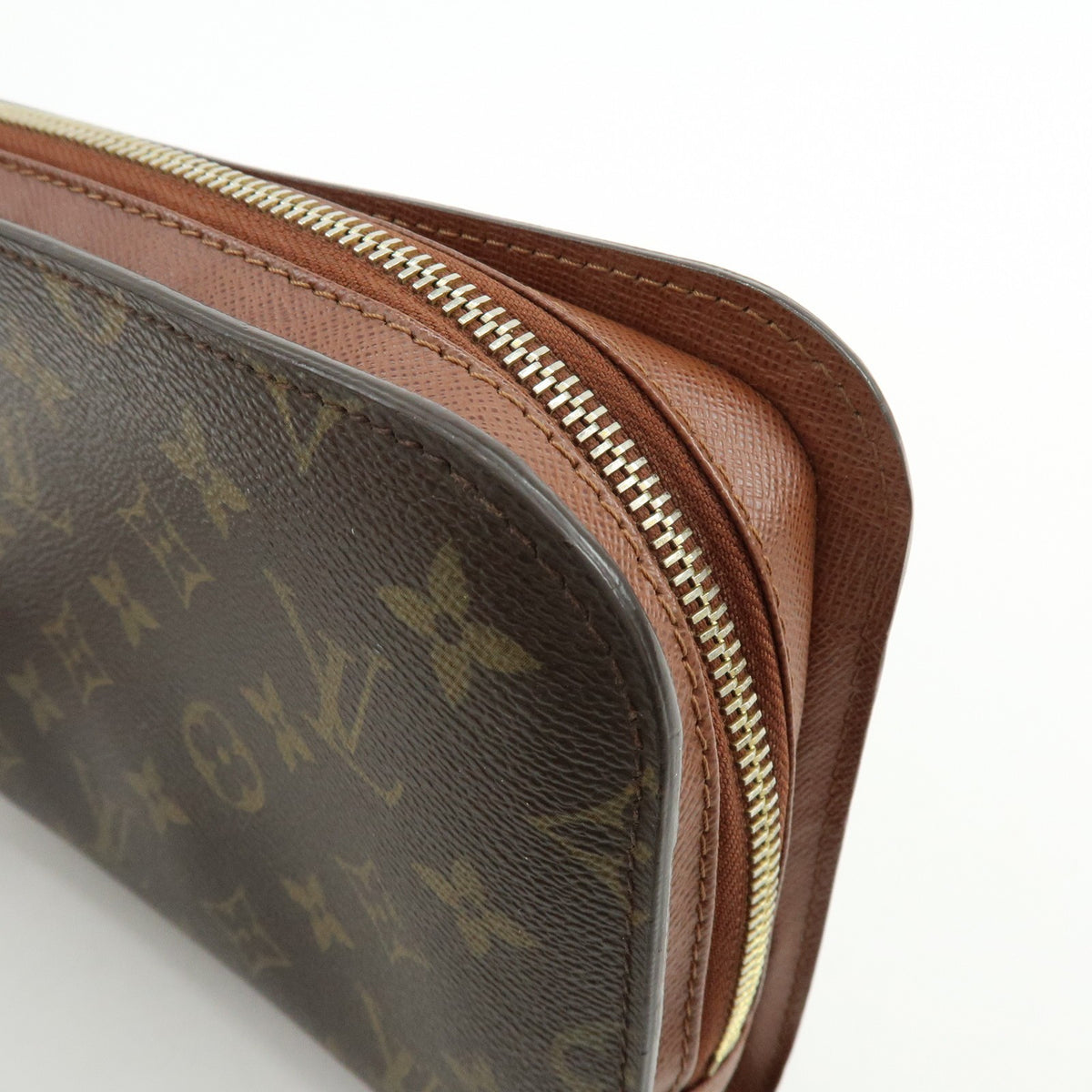 Louis Vuitton Pochette Orsay Monogram Canvas Brown Canvas Clutche & Pouche Bag (Pre-Owned)
