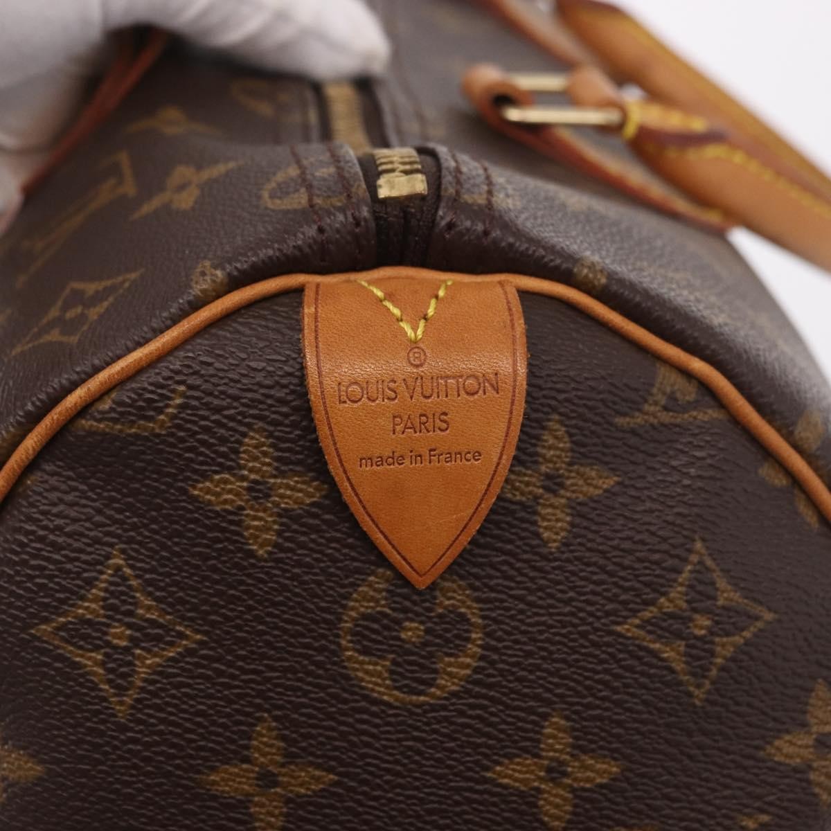 Louis Vuitton Speedy Monogram Canvas Brown Canvas Handbag (Pre-Owned)
