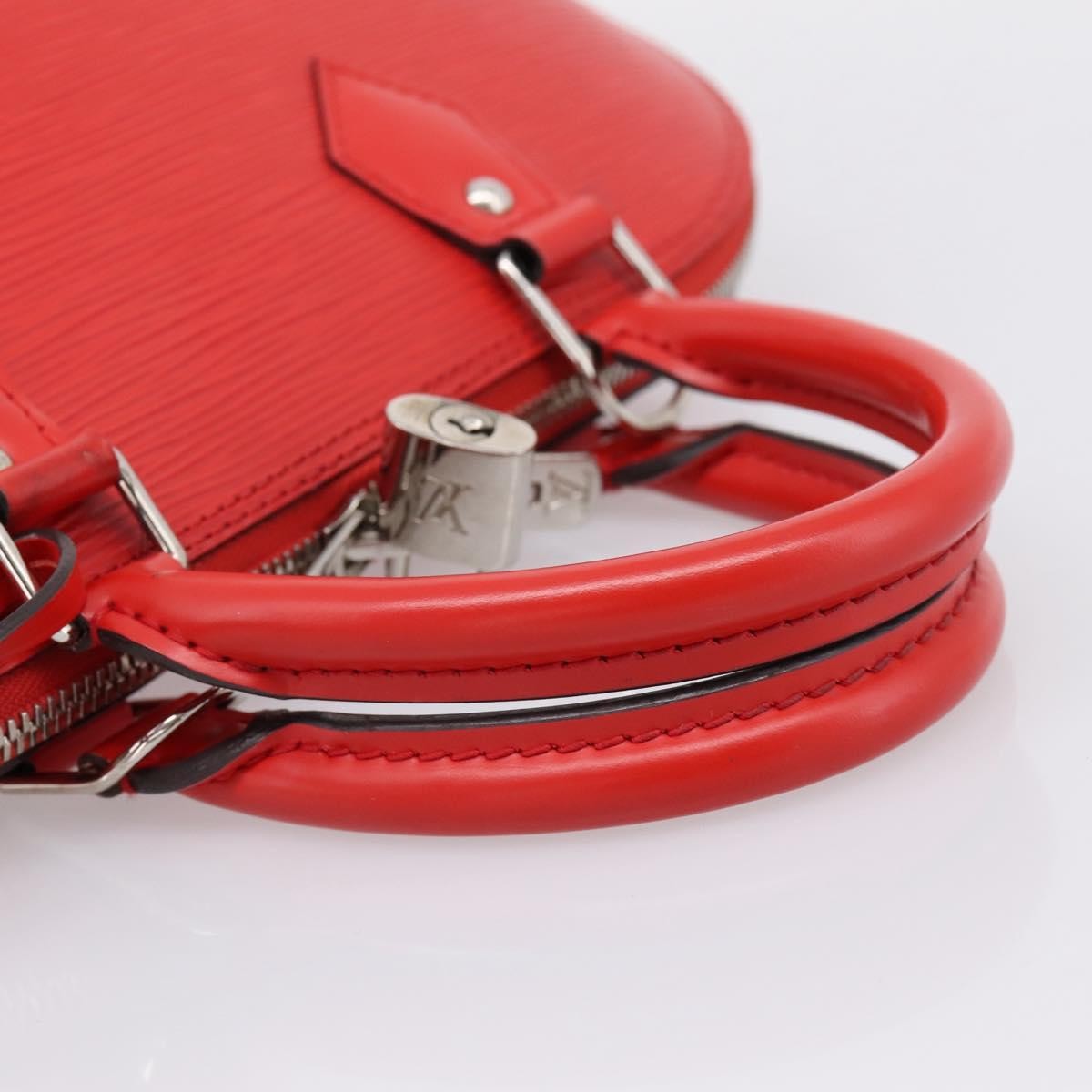 Louis Vuitton Alma Epi Red Leather Handbag (Pre-Owned)