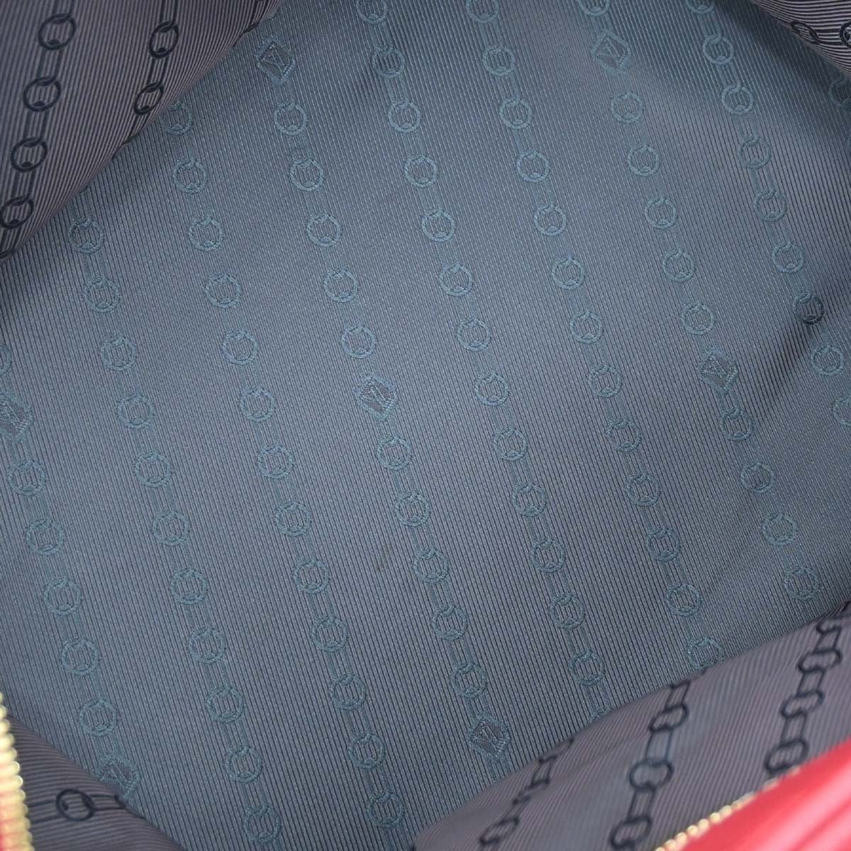 Louis Vuitton Carryall Leather Red Leather Travel Bag Bag (Pre-Owned)