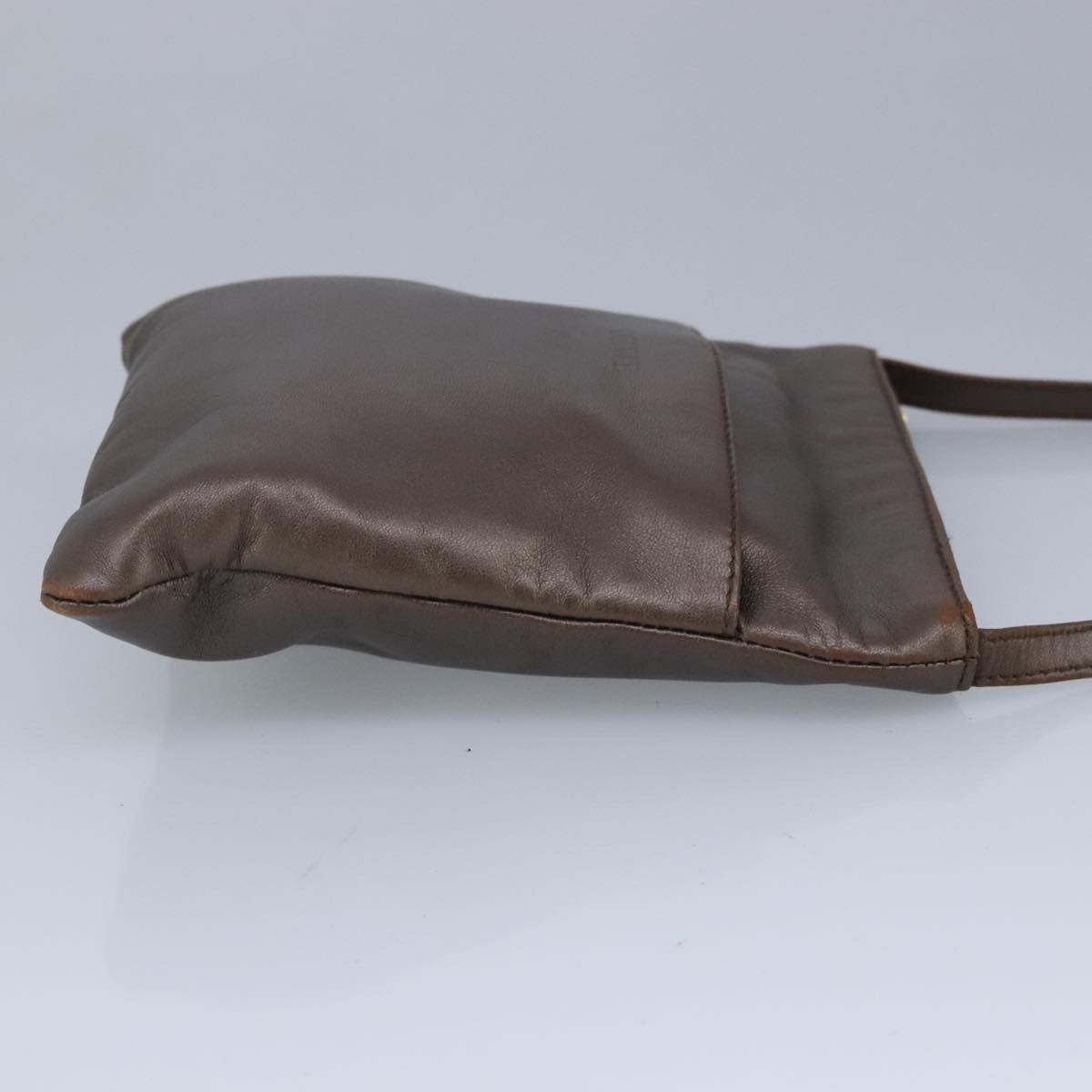 Loewe Vintage Leather Brown Leather Shoulder Bag Bag (Pre-Owned)