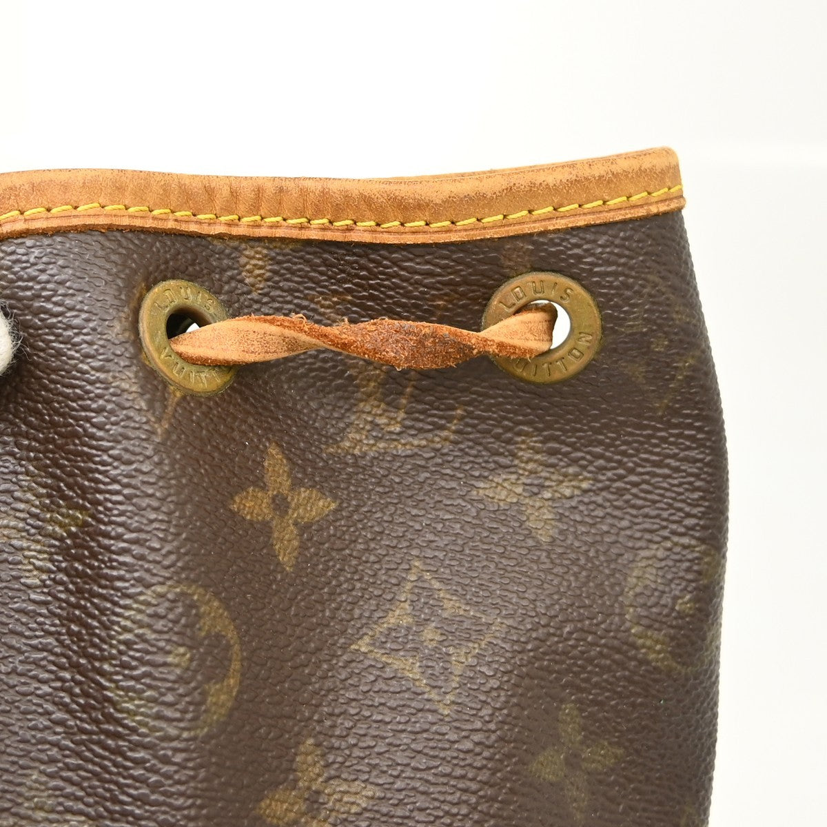 Louis Vuitton Vintage Montsouris Monogram Canvas Brown Canvas Backpack Bag (Pre-Owned)
