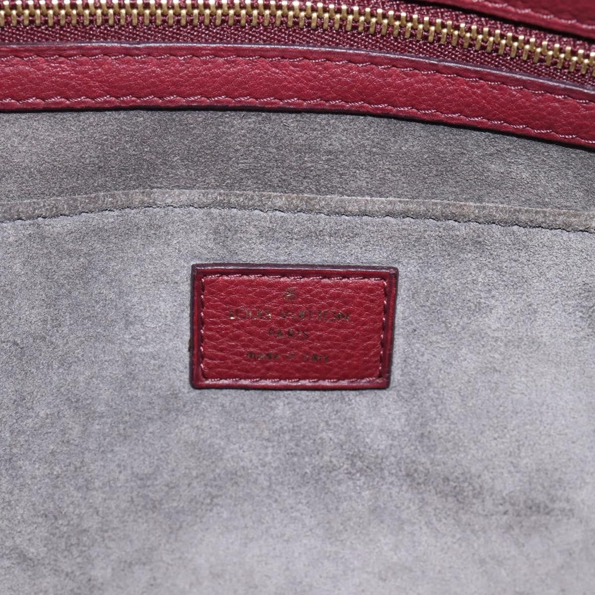 Louis Vuitton Sofia Coppola Sc Leather Red Leather Handbag (Pre-Owned)