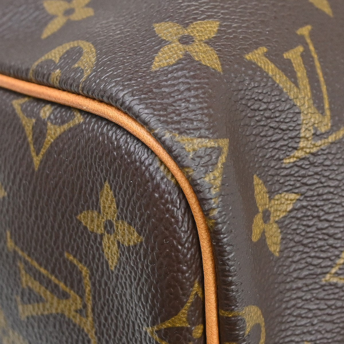 Louis Vuitton Keepall Bandouliere Monogram Canvas Brown Canvas Travel Bag Bag (Pre-Owned)