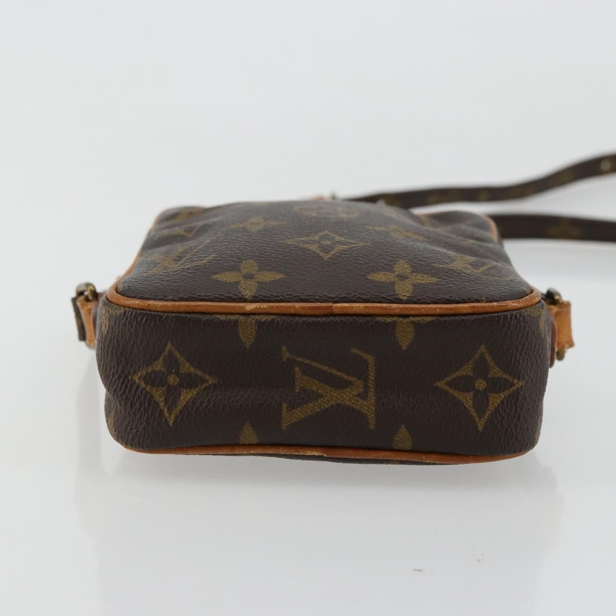 Louis Vuitton Danube Monogram Canvas Brown Canvas Shoulder Bag Bag (Pre-Owned)