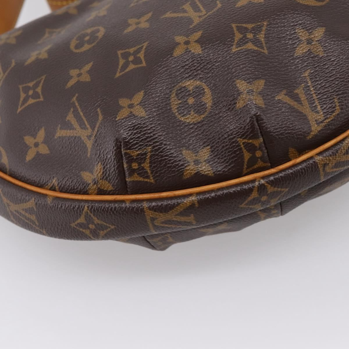 Louis Vuitton Croissant Monogram Canvas Brown Canvas Handbag (Pre-Owned)