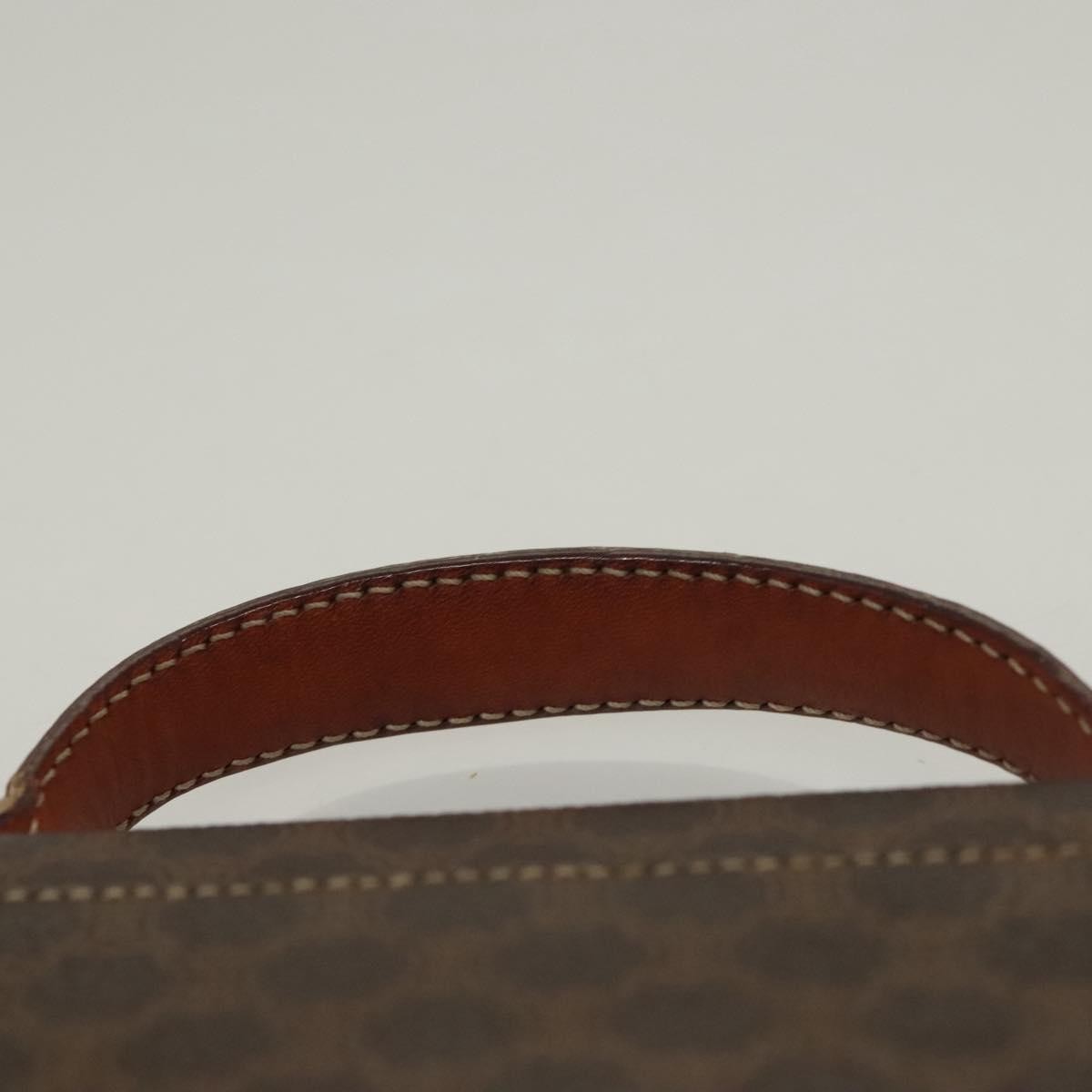 Celine Triomphe Vintage Macadam Canvas Brown Canvas Bag (Pre-Owned)