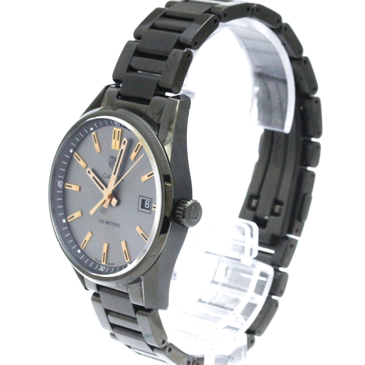 Tag Heuer Carrera Quartz Stainless Steel Watch (Pre-Owned)