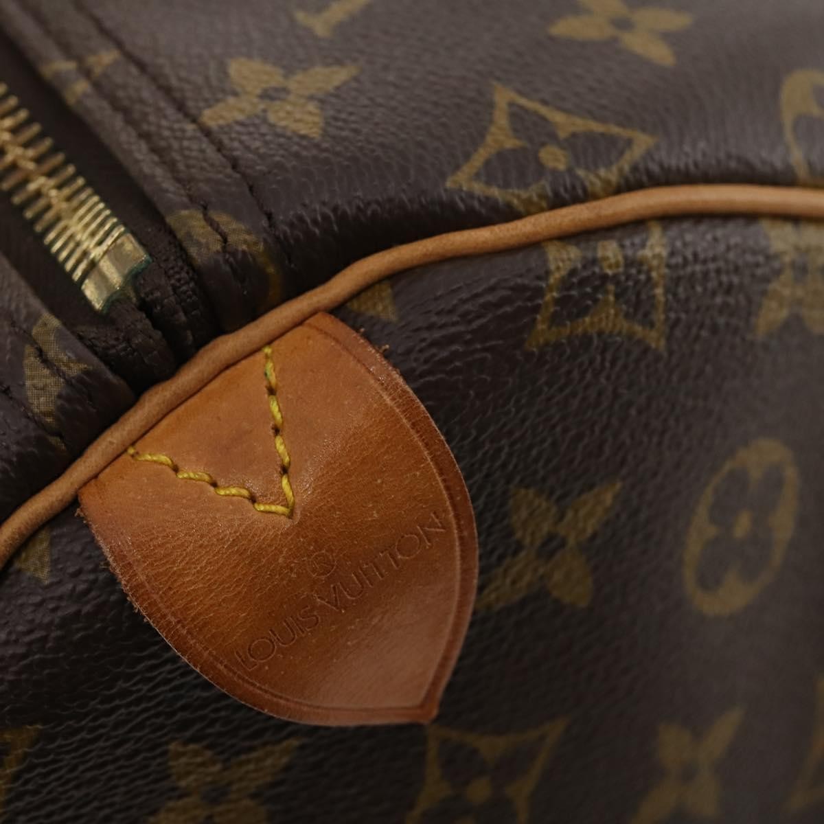 Louis Vuitton Keepall Monogram Canvas Brown Canvas Travel Bag Bag (Pre-Owned)