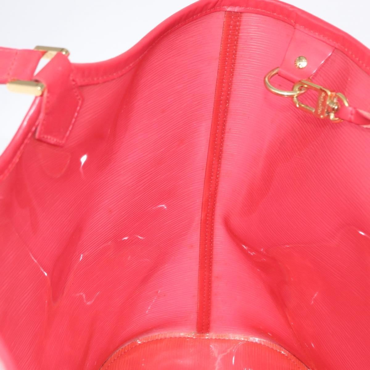 Louis Vuitton Plage Lagoon Bay Vinyl Epi Leather Red Plastic Tote Bag Bag (Pre-Owned)