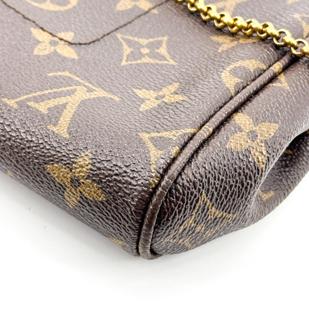 Louis Vuitton Favorite Monogram Canvas Brown Canvas Handbag (Pre-Owned)