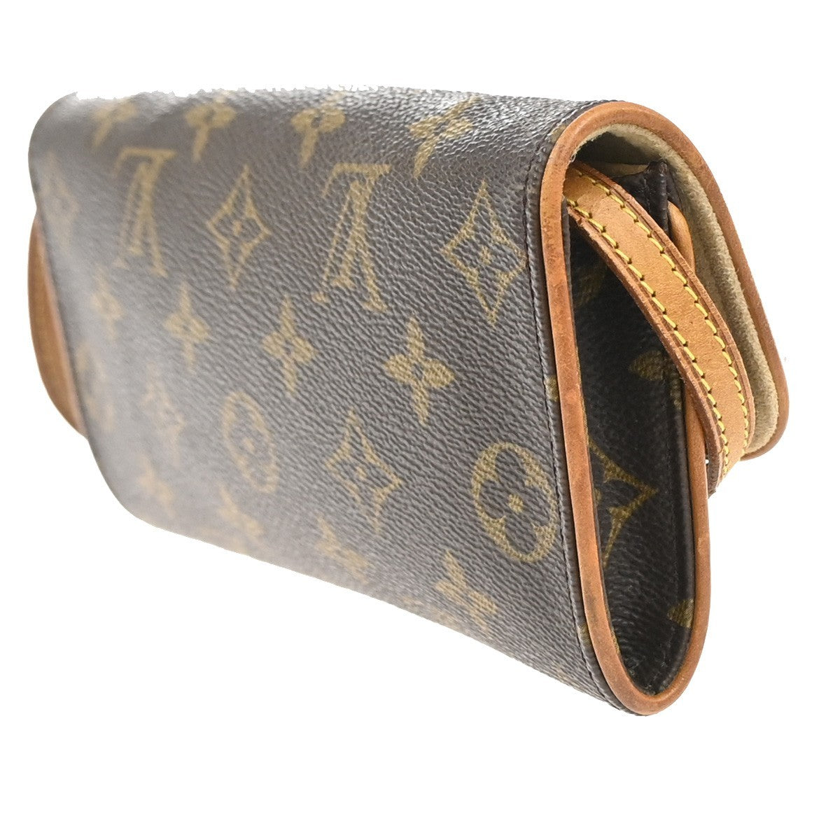 Louis Vuitton Twin Monogram Canvas Brown Canvas Clutche & Pouche Bag (Pre-Owned)
