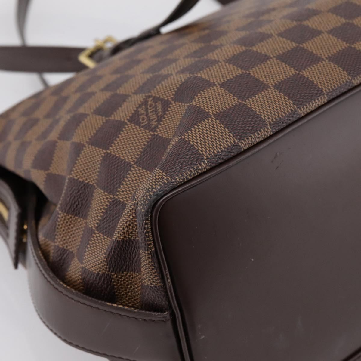 Louis Vuitton Chelsea Damier Brown Canvas Handbag (Pre-Owned)
