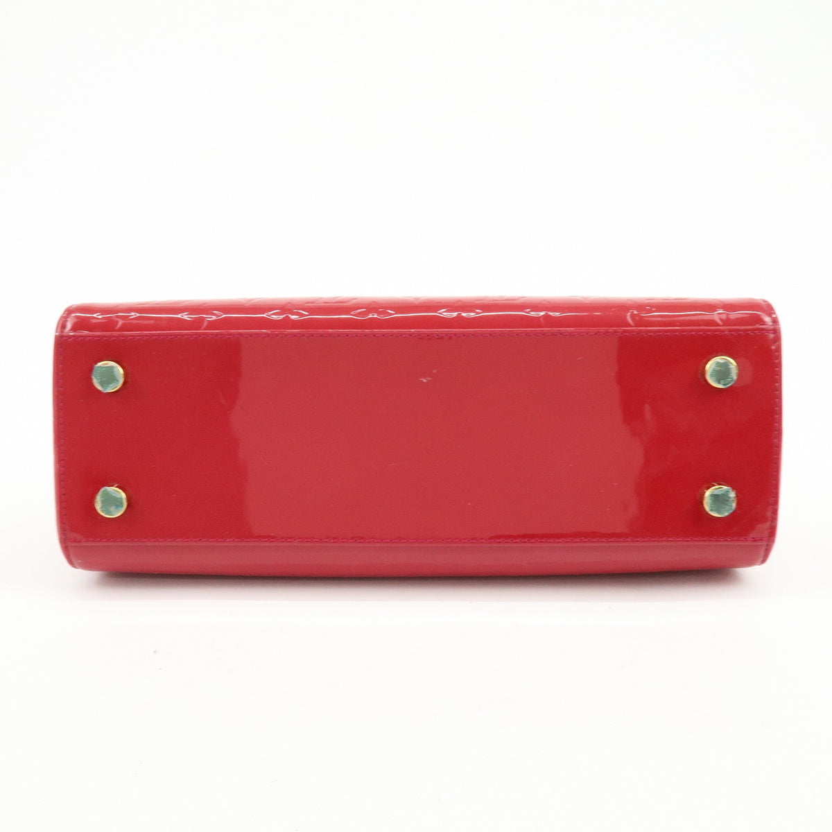 Louis Vuitton Brea Monogram Vernis Red Leather Handbag (Pre-Owned)