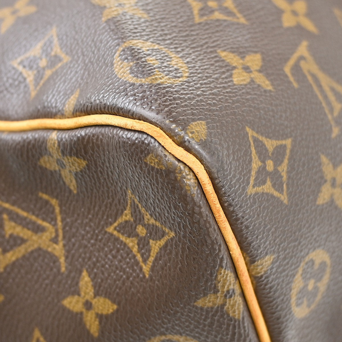 Louis Vuitton Keepall Monogram Canvas Brown Canvas Travel Bag Bag (Pre-Owned)